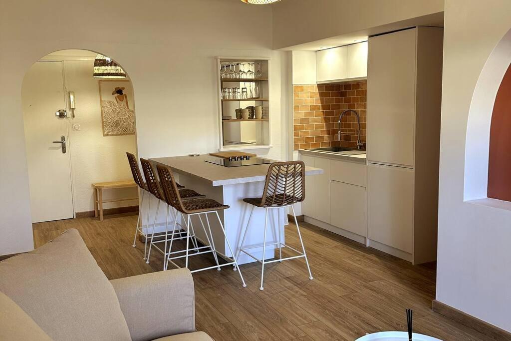 Chez Joan, Apt De Standing, 4 Prs, A 300M Des Plages Antibes Extérieur photo