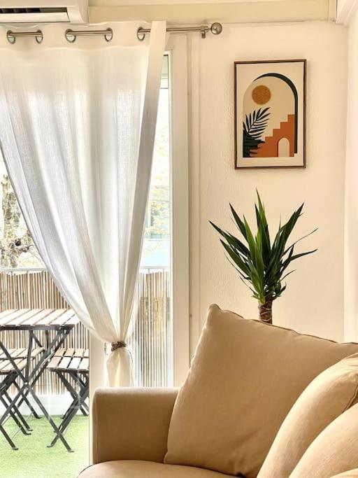 Chez Joan, Apt De Standing, 4 Prs, A 300M Des Plages Antibes Extérieur photo