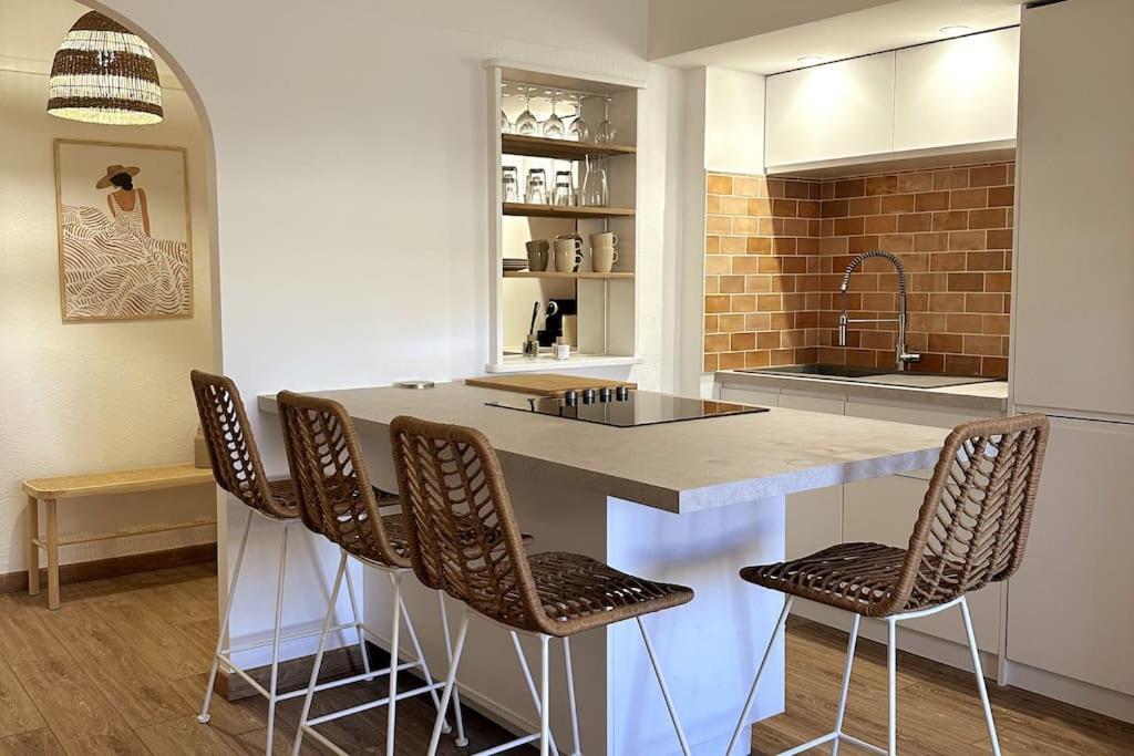 Chez Joan, Apt De Standing, 4 Prs, A 300M Des Plages Antibes Extérieur photo